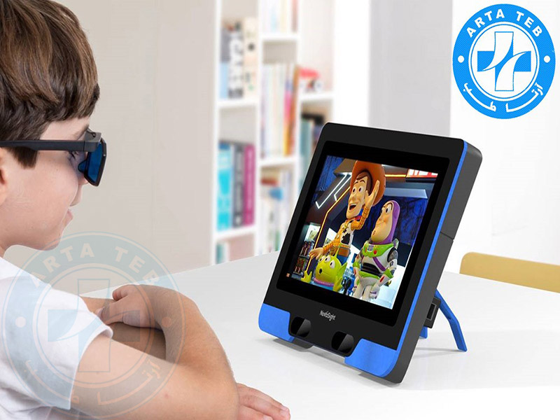 کتاب،بازی و انیمیشن های موثر برای درمان تنبلی چشم