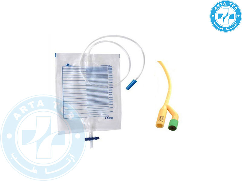 ست سونداژ با کتتر فولی و کیسه ادرار سوپا (2)