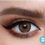 لنز رینبو فوزی براون عسلی خاکی دوردار| آرتا طب