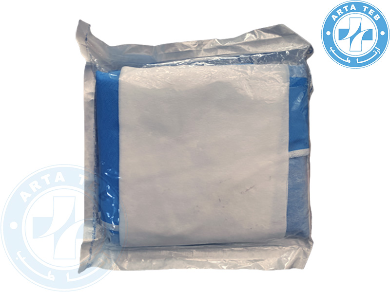 1-666y6-2.jpg گان جراح لمینت شده و حوله استریل