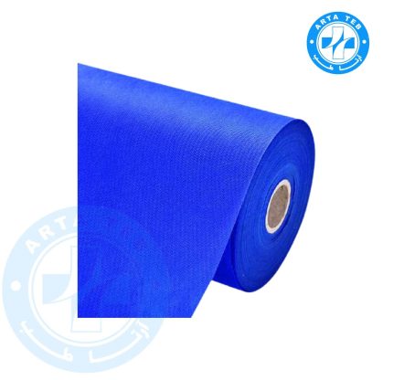 رول ملحفه یکبار مصرف عرض 60 _ 25 گرم _ 20 متر _ آبی