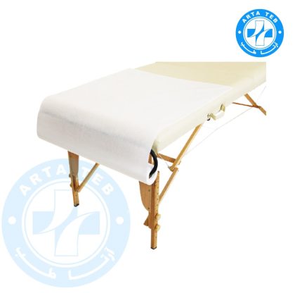 رول ملحفه یکبار مصرف عرض 80 _ 25 گرم _ 20 متر _ سفید