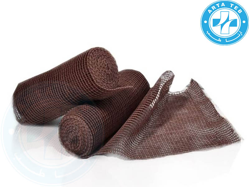 باند کنار بافته سوختگی 10 سانتی متر 5 یارد شکل پذیر