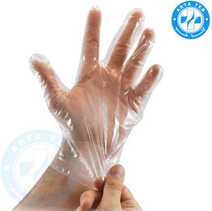 دستکش نایلونی یکبار مصرف (2)