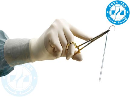 دستکش جراحی لاتکس سایز 6.5