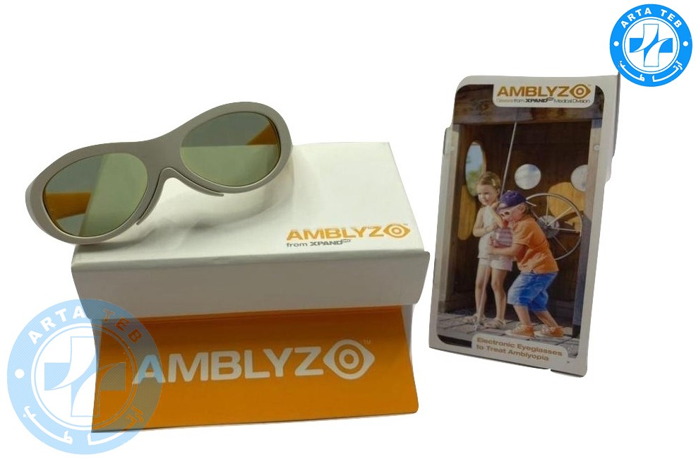 عینک آمبیلیز (AMBLYZ) عینک هوشمند تنبلی چشم کودکان (4)