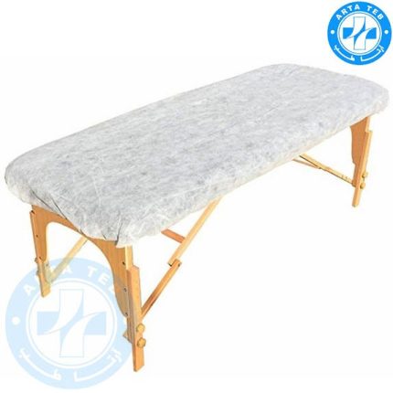 ملحفه یکبار مصرف کشدار 120220 سفید 25 گرم (4)