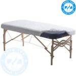 ملحفه یکبار مصرف کشدار سفید 25 گرم (1)