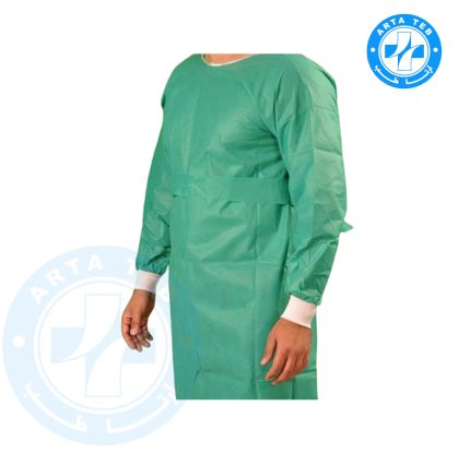 گان جراح _ 38 گرم _ سبز